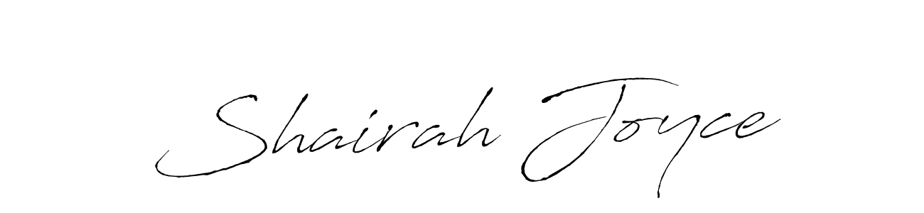 Similarly Antro_Vectra is the best handwritten signature design. Signature creator online .You can use it as an online autograph creator for name Shairah Joyce. Shairah Joyce signature style 6 images and pictures png