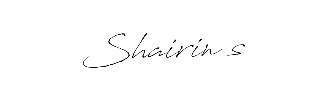 The best way (Antro_Vectra) to make a short signature is to pick only two or three words in your name. The name Shairin’s include a total of six letters. For converting this name. Shairin’s signature style 6 images and pictures png