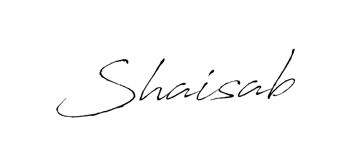 Make a beautiful signature design for name Shaisab. Use this online signature maker to create a handwritten signature for free. Shaisab signature style 6 images and pictures png