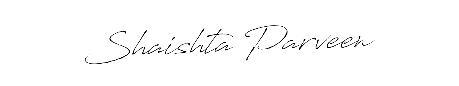 The best way (Antro_Vectra) to make a short signature is to pick only two or three words in your name. The name Shaishta Parveen include a total of six letters. For converting this name. Shaishta Parveen signature style 6 images and pictures png