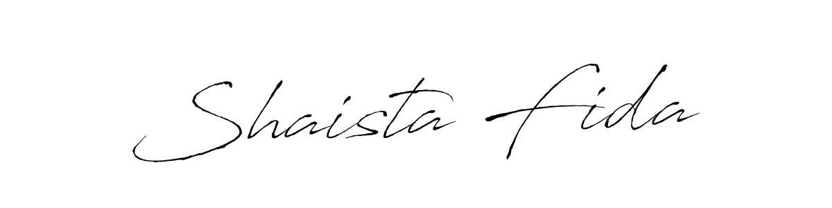 Shaista Fida stylish signature style. Best Handwritten Sign (Antro_Vectra) for my name. Handwritten Signature Collection Ideas for my name Shaista Fida. Shaista Fida signature style 6 images and pictures png