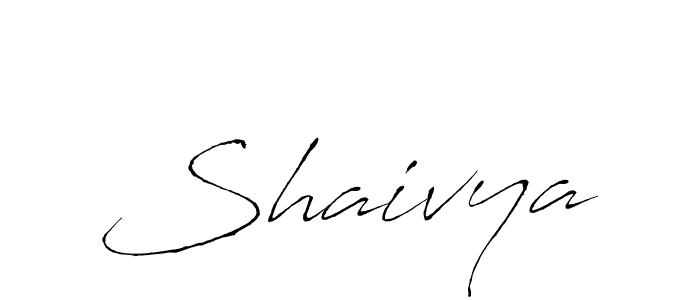 Use a signature maker to create a handwritten signature online. With this signature software, you can design (Antro_Vectra) your own signature for name Shaivya. Shaivya signature style 6 images and pictures png