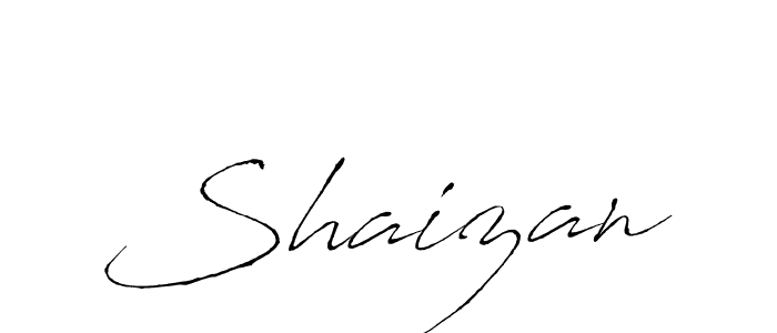 Design your own signature with our free online signature maker. With this signature software, you can create a handwritten (Antro_Vectra) signature for name Shaizan. Shaizan signature style 6 images and pictures png