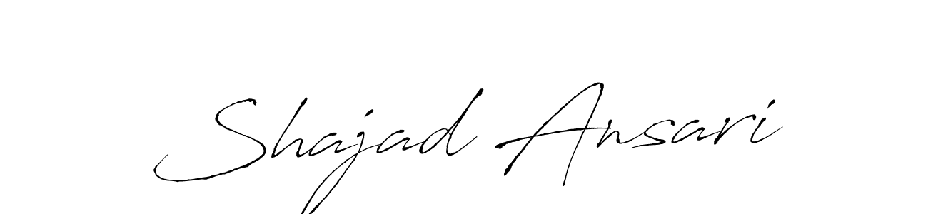 You can use this online signature creator to create a handwritten signature for the name Shajad Ansari. This is the best online autograph maker. Shajad Ansari signature style 6 images and pictures png