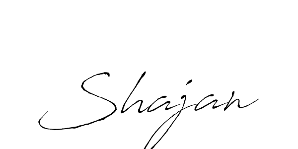 How to make Shajan name signature. Use Antro_Vectra style for creating short signs online. This is the latest handwritten sign. Shajan signature style 6 images and pictures png