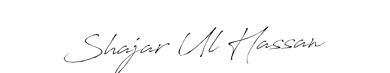 Create a beautiful signature design for name Shajar Ul Hassan. With this signature (Antro_Vectra) fonts, you can make a handwritten signature for free. Shajar Ul Hassan signature style 6 images and pictures png