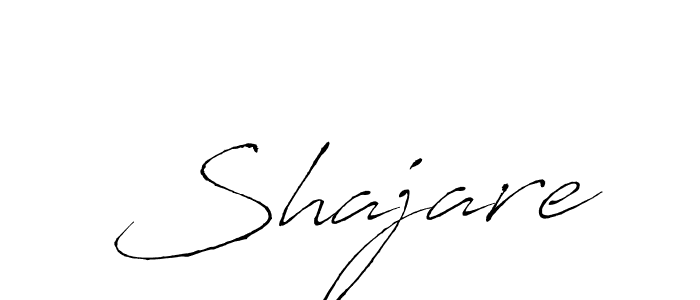 Design your own signature with our free online signature maker. With this signature software, you can create a handwritten (Antro_Vectra) signature for name Shajare. Shajare signature style 6 images and pictures png
