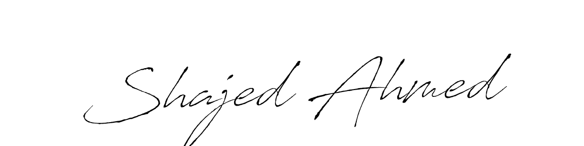 The best way (Antro_Vectra) to make a short signature is to pick only two or three words in your name. The name Shajed Ahmed include a total of six letters. For converting this name. Shajed Ahmed signature style 6 images and pictures png