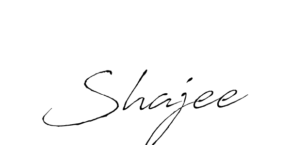 Shajee stylish signature style. Best Handwritten Sign (Antro_Vectra) for my name. Handwritten Signature Collection Ideas for my name Shajee. Shajee signature style 6 images and pictures png