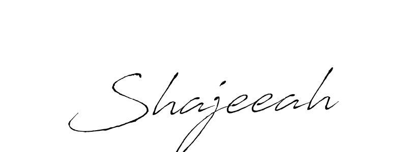 Shajeeah stylish signature style. Best Handwritten Sign (Antro_Vectra) for my name. Handwritten Signature Collection Ideas for my name Shajeeah. Shajeeah signature style 6 images and pictures png