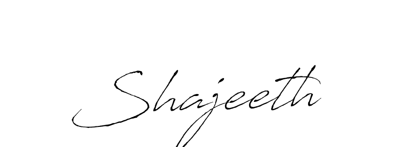 How to make Shajeeth name signature. Use Antro_Vectra style for creating short signs online. This is the latest handwritten sign. Shajeeth signature style 6 images and pictures png