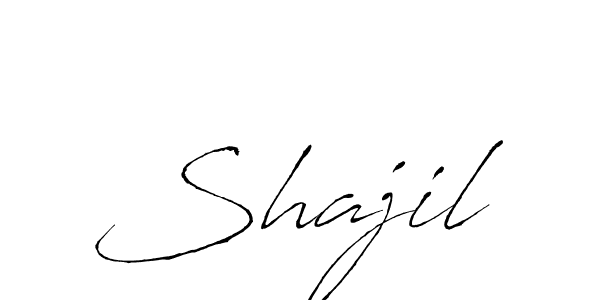 Antro_Vectra is a professional signature style that is perfect for those who want to add a touch of class to their signature. It is also a great choice for those who want to make their signature more unique. Get Shajil name to fancy signature for free. Shajil signature style 6 images and pictures png