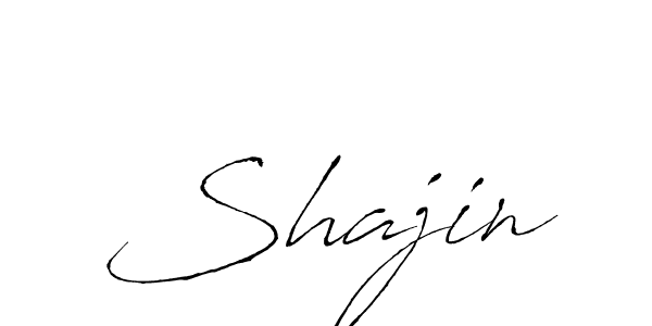 Make a beautiful signature design for name Shajin. With this signature (Antro_Vectra) style, you can create a handwritten signature for free. Shajin signature style 6 images and pictures png