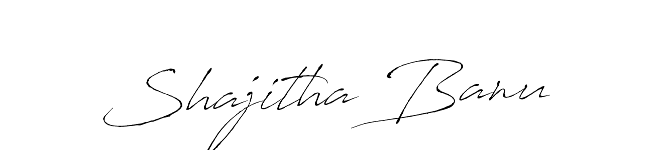 It looks lik you need a new signature style for name Shajitha Banu. Design unique handwritten (Antro_Vectra) signature with our free signature maker in just a few clicks. Shajitha Banu signature style 6 images and pictures png