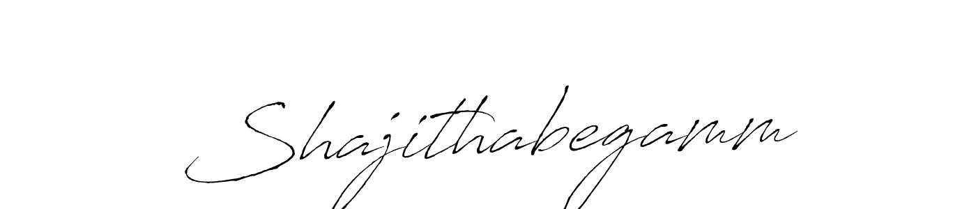 You should practise on your own different ways (Antro_Vectra) to write your name (Shajithabegamm) in signature. don't let someone else do it for you. Shajithabegamm signature style 6 images and pictures png