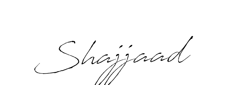 How to make Shajjaad signature? Antro_Vectra is a professional autograph style. Create handwritten signature for Shajjaad name. Shajjaad signature style 6 images and pictures png