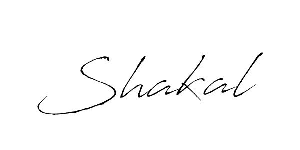 Design your own signature with our free online signature maker. With this signature software, you can create a handwritten (Antro_Vectra) signature for name Shakal. Shakal signature style 6 images and pictures png