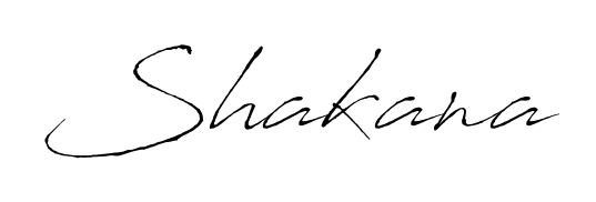 The Antro_Vectra typeface gives name Shakana a refined look. Suitable for certificates, diplomas, and official verification. Shakana signature style 6 images and pictures png