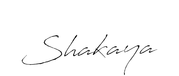 How to make Shakaya name signature. Use Antro_Vectra style for creating short signs online. This is the latest handwritten sign. Shakaya signature style 6 images and pictures png