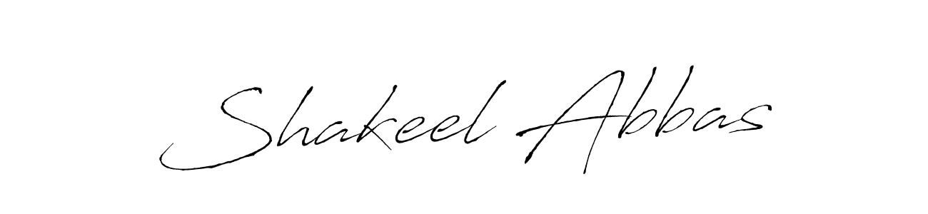 The best way (Antro_Vectra) to make a short signature is to pick only two or three words in your name. The name Shakeel Abbas include a total of six letters. For converting this name. Shakeel Abbas signature style 6 images and pictures png