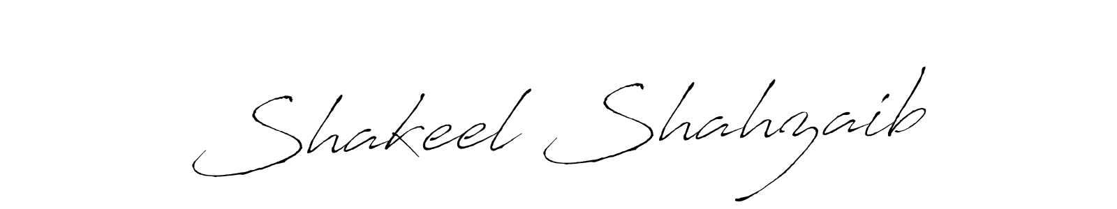 Shakeel Shahzaib stylish signature style. Best Handwritten Sign (Antro_Vectra) for my name. Handwritten Signature Collection Ideas for my name Shakeel Shahzaib. Shakeel Shahzaib signature style 6 images and pictures png