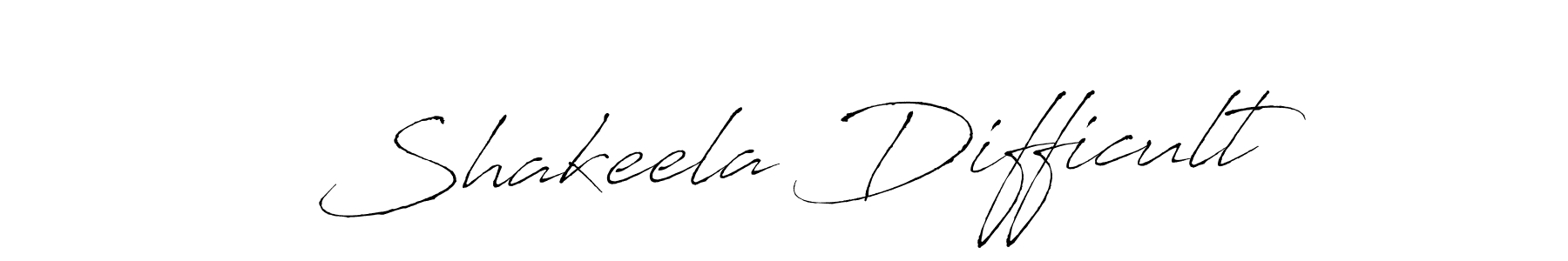 Once you've used our free online signature maker to create your best signature Antro_Vectra style, it's time to enjoy all of the benefits that Shakeela Difficult name signing documents. Shakeela Difficult signature style 6 images and pictures png