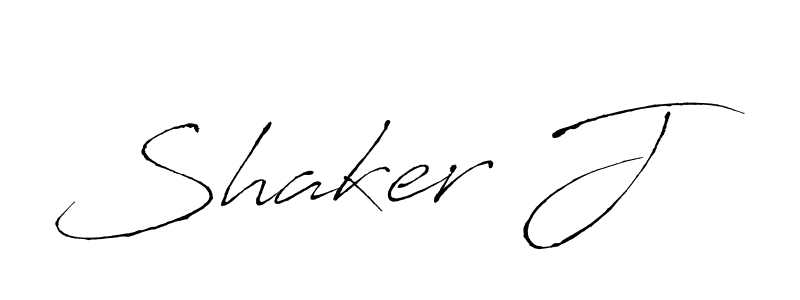 How to make Shaker J name signature. Use Antro_Vectra style for creating short signs online. This is the latest handwritten sign. Shaker J signature style 6 images and pictures png