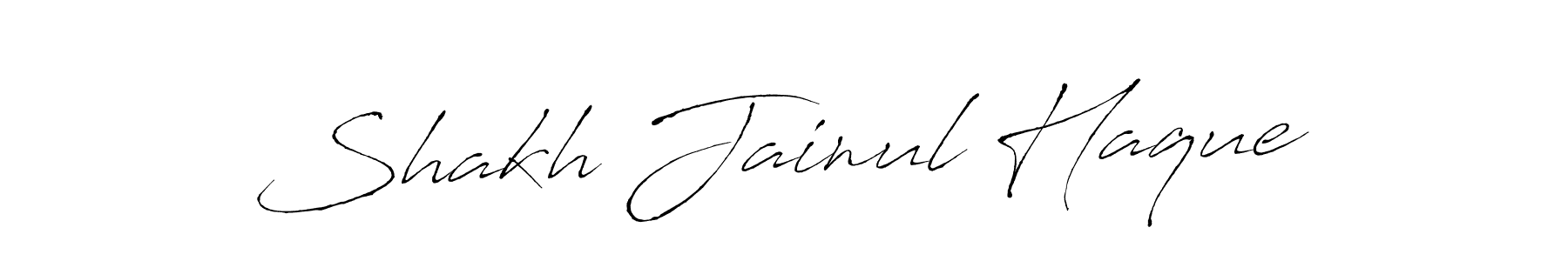 It looks lik you need a new signature style for name Shakh Jainul Haque. Design unique handwritten (Antro_Vectra) signature with our free signature maker in just a few clicks. Shakh Jainul Haque signature style 6 images and pictures png