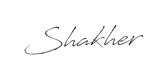 The best way (Antro_Vectra) to make a short signature is to pick only two or three words in your name. The name Shakher include a total of six letters. For converting this name. Shakher signature style 6 images and pictures png