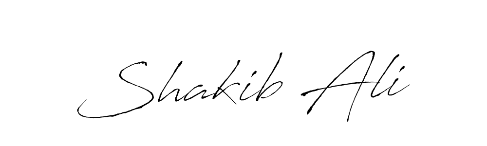 Design your own signature with our free online signature maker. With this signature software, you can create a handwritten (Antro_Vectra) signature for name Shakib Ali. Shakib Ali signature style 6 images and pictures png