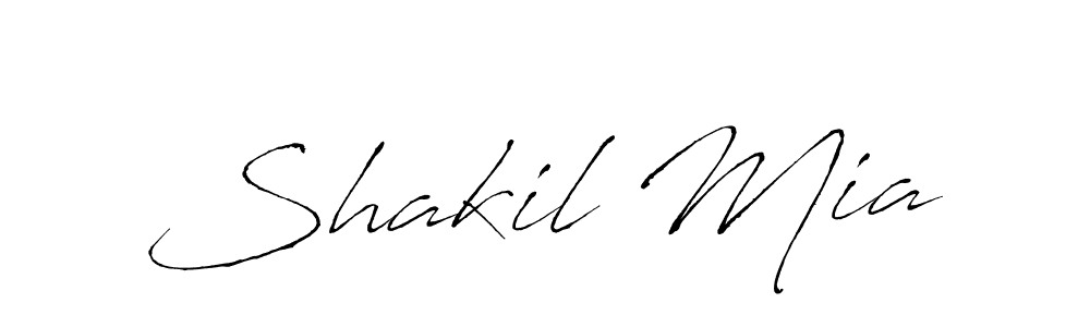 It looks lik you need a new signature style for name Shakil Mia. Design unique handwritten (Antro_Vectra) signature with our free signature maker in just a few clicks. Shakil Mia signature style 6 images and pictures png