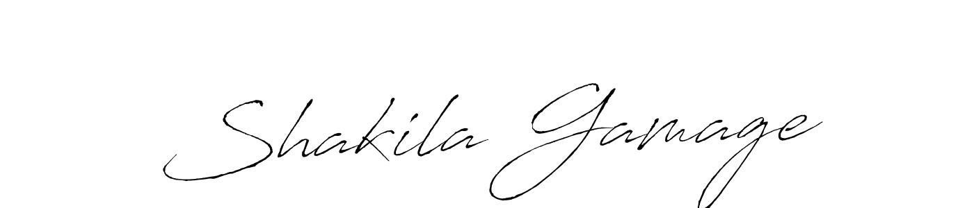 This is the best signature style for the Shakila Gamage name. Also you like these signature font (Antro_Vectra). Mix name signature. Shakila Gamage signature style 6 images and pictures png