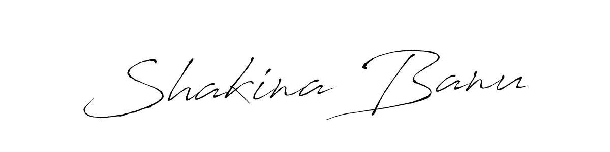 How to make Shakina Banu signature? Antro_Vectra is a professional autograph style. Create handwritten signature for Shakina Banu name. Shakina Banu signature style 6 images and pictures png