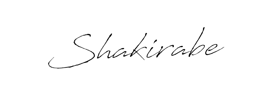 Design your own signature with our free online signature maker. With this signature software, you can create a handwritten (Antro_Vectra) signature for name Shakirabe. Shakirabe signature style 6 images and pictures png