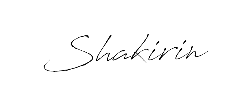 You should practise on your own different ways (Antro_Vectra) to write your name (Shakirin) in signature. don't let someone else do it for you. Shakirin signature style 6 images and pictures png