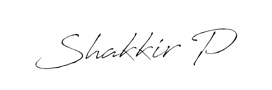 The best way (Antro_Vectra) to make a short signature is to pick only two or three words in your name. The name Shakkir P include a total of six letters. For converting this name. Shakkir P signature style 6 images and pictures png