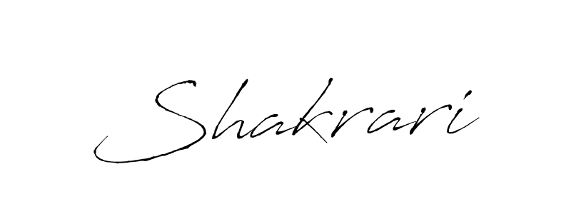 Shakrari stylish signature style. Best Handwritten Sign (Antro_Vectra) for my name. Handwritten Signature Collection Ideas for my name Shakrari. Shakrari signature style 6 images and pictures png