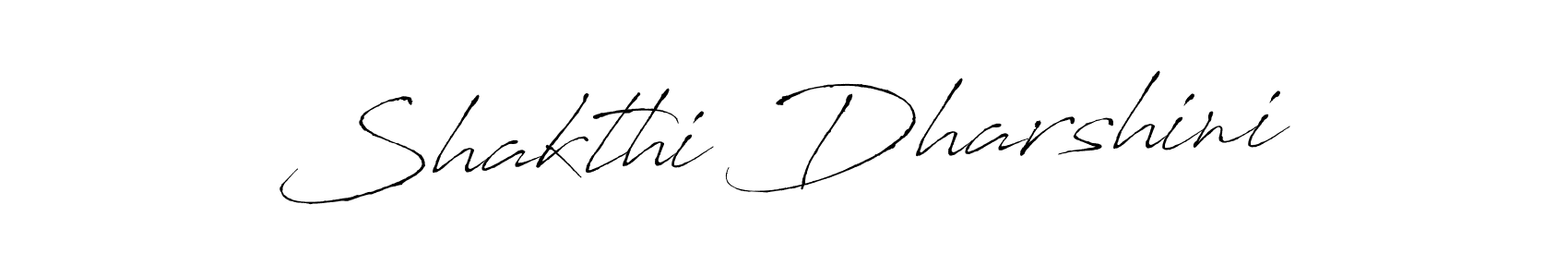 Shakthi Dharshini stylish signature style. Best Handwritten Sign (Antro_Vectra) for my name. Handwritten Signature Collection Ideas for my name Shakthi Dharshini. Shakthi Dharshini signature style 6 images and pictures png