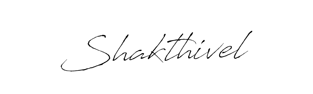 Make a beautiful signature design for name Shakthivel. With this signature (Antro_Vectra) style, you can create a handwritten signature for free. Shakthivel signature style 6 images and pictures png