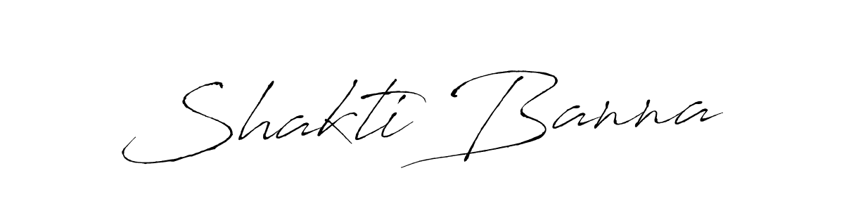 Use a signature maker to create a handwritten signature online. With this signature software, you can design (Antro_Vectra) your own signature for name Shakti Banna. Shakti Banna signature style 6 images and pictures png