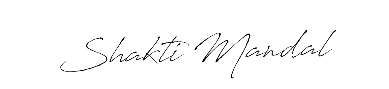 Design your own signature with our free online signature maker. With this signature software, you can create a handwritten (Antro_Vectra) signature for name Shakti Mandal. Shakti Mandal signature style 6 images and pictures png