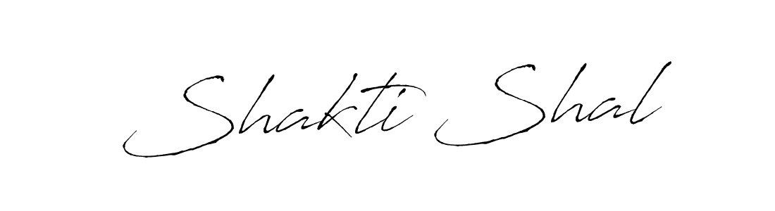 Create a beautiful signature design for name Shakti Shal. With this signature (Antro_Vectra) fonts, you can make a handwritten signature for free. Shakti Shal signature style 6 images and pictures png