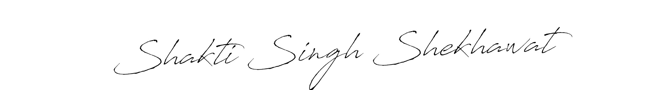 Shakti Singh Shekhawat stylish signature style. Best Handwritten Sign (Antro_Vectra) for my name. Handwritten Signature Collection Ideas for my name Shakti Singh Shekhawat. Shakti Singh Shekhawat signature style 6 images and pictures png