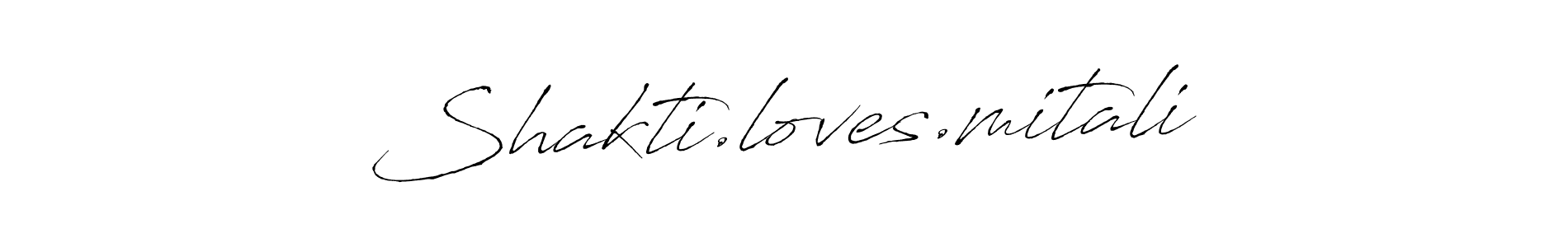 The best way (Antro_Vectra) to make a short signature is to pick only two or three words in your name. The name Shakti.loves.mitali include a total of six letters. For converting this name. Shakti.loves.mitali signature style 6 images and pictures png