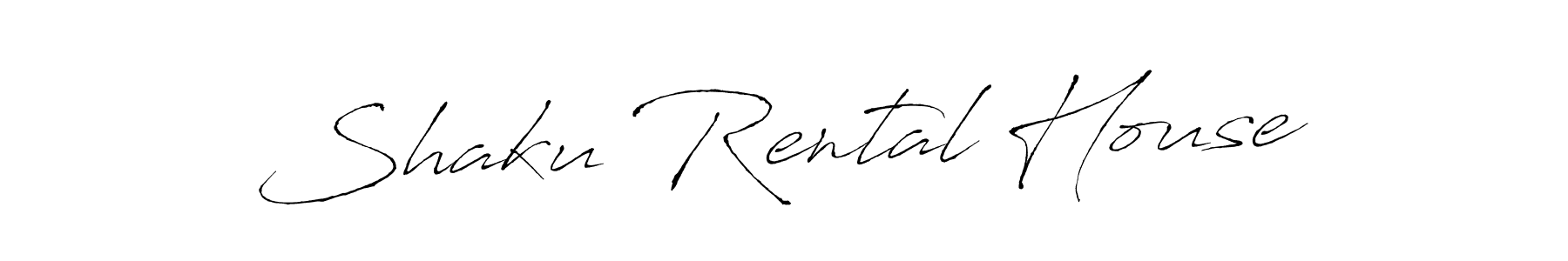 if you are searching for the best signature style for your name Shaku Rental House. so please give up your signature search. here we have designed multiple signature styles  using Antro_Vectra. Shaku Rental House signature style 6 images and pictures png