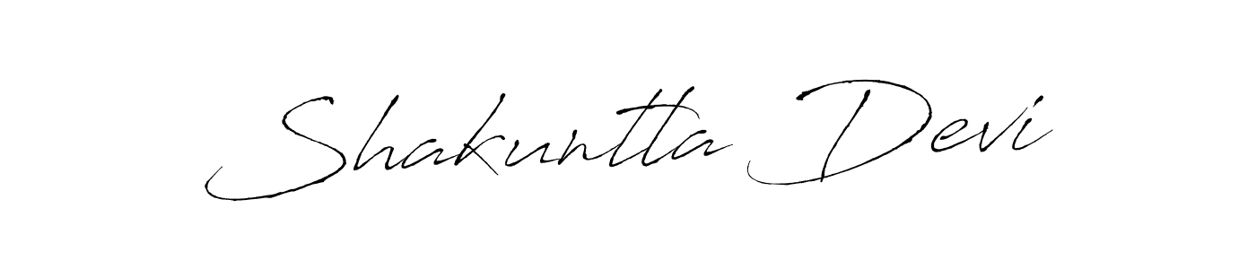 Also You can easily find your signature by using the search form. We will create Shakuntla Devi name handwritten signature images for you free of cost using Antro_Vectra sign style. Shakuntla Devi signature style 6 images and pictures png