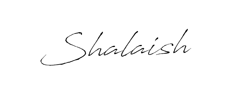 Use a signature maker to create a handwritten signature online. With this signature software, you can design (Antro_Vectra) your own signature for name Shalaish. Shalaish signature style 6 images and pictures png