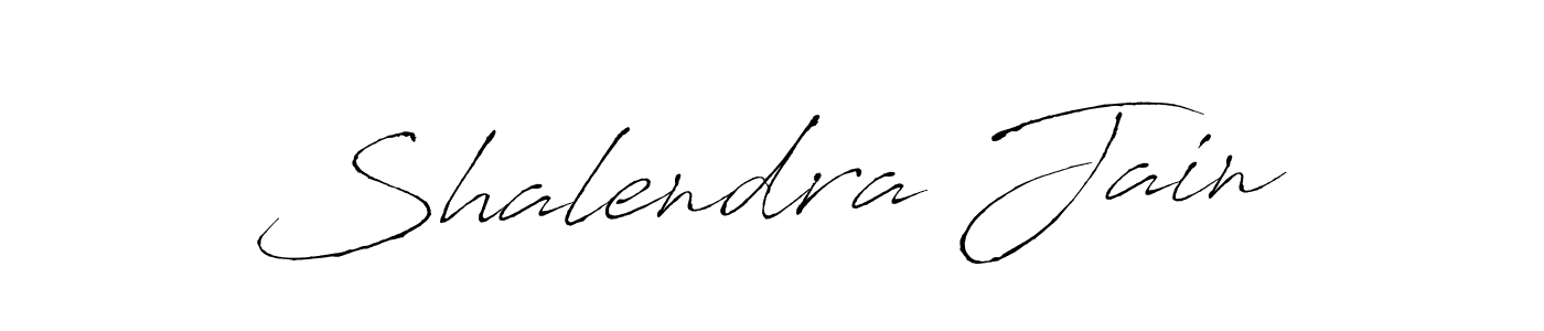 Create a beautiful signature design for name Shalendra Jain. With this signature (Antro_Vectra) fonts, you can make a handwritten signature for free. Shalendra Jain signature style 6 images and pictures png