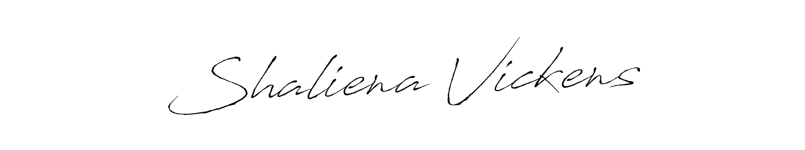 You should practise on your own different ways (Antro_Vectra) to write your name (Shaliena Vickens) in signature. don't let someone else do it for you. Shaliena Vickens signature style 6 images and pictures png