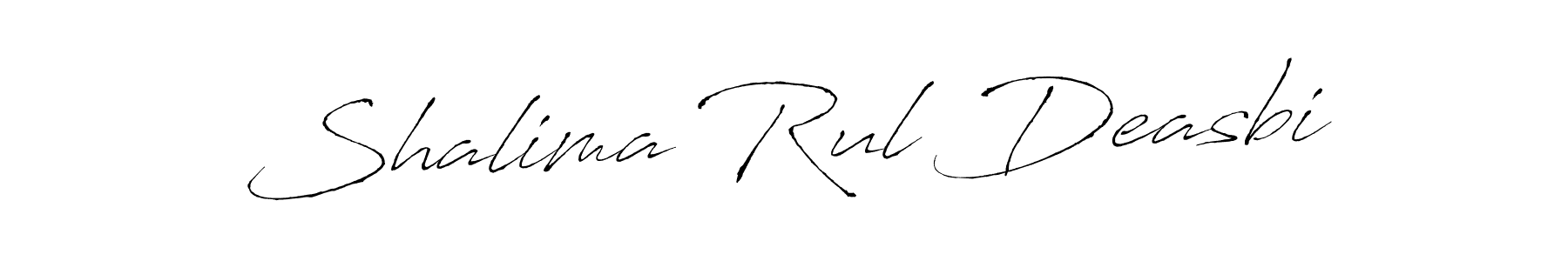 The best way (Antro_Vectra) to make a short signature is to pick only two or three words in your name. The name Shalima Rul Deasbi include a total of six letters. For converting this name. Shalima Rul Deasbi signature style 6 images and pictures png